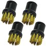 SPARES2GO Nylon + Laiton Buse Buses D'outils compatible avec Karcher Nettoyeurs à Vapeur (Paquet de 8)
