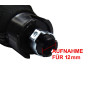 L&P A0254 Soufflet Levier de Vitesse Pommeau de Vitesse 12mm compatible avec VW Golf 1 2 3 Polo 3 6N Boite 5 Vitesses Plug & Pla