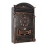 Profirst Boîte aux Lettres Mail PM 700 Antique Serrure à Cylindre 2 clés lxh 26x41cm Boîte aux Lettres Murale Porte-étiquette Fe