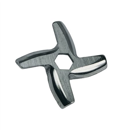 Europart 10024081 Messereinsatz Ersatzmesser Messer Sechskant Aufnahme für HV2 HV4 Küchenmaschine Fleischwolf wie SEB Moulinex