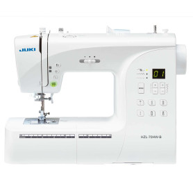 Juki HZL-70HW-B Machine à Coudre Electronique Métal/PVC Blanc 40 x 18