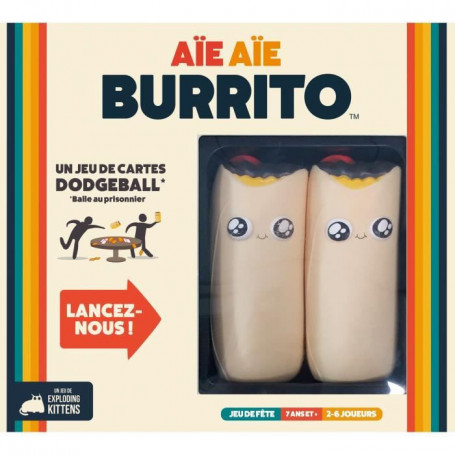ASMODEE - Aie Aie Burrito - Age: 7+ - Nombre de joueurs: 2-6 41,99 €