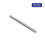 sourcing map Tige Filetée M3x60mm 0,5mm pas acier inoxydable 304 tiges filetées goujons entièrement 10pcs
