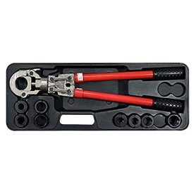 Yato YT-21735 - Pince à sertir pour raccords sur tubes - PEX-AL-PEX Rouge