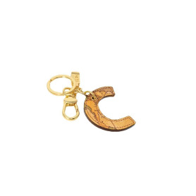 Alviero Martini Charm keyring Letter C Geo Natural