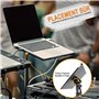 Pyle Support de Projecteur, Trépied Réglable en Hauteur, Support Videoprojecteur Pliable, S'étend de 76 à 134 cm, Pied pour Les 