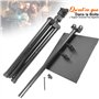 Pyle Support de Projecteur, Trépied Réglable en Hauteur, Support Videoprojecteur Pliable, S'étend de 76 à 134 cm, Pied pour Les 
