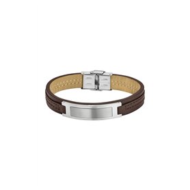 LOTUS STYLE LS1808-2/1 Urban Man Bracelet en acier pour homme Argent