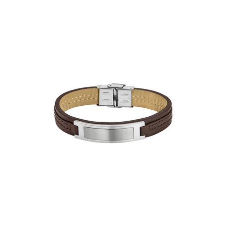 LOTUS STYLE LS1808-2/1 Urban Man Bracelet en acier pour homme Argent