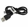 vhbw Câble de données USB (USB standard type A vers appareil photo) compatible avec Sony Cybershot DSC-RX100 II, DSC-RX100 III, 