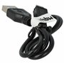 vhbw Câble de données USB (USB standard type A vers appareil photo) compatible avec Sony Cybershot DSC-RX100 II, DSC-RX100 III, 