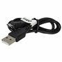 vhbw Câble de données USB (USB standard type A vers appareil photo) compatible avec Sony Cybershot DSC-RX100 II, DSC-RX100 III, 
