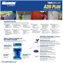 Magnum by Graco 17C243 Pistolet à Peinture airless A20 Plus, Usage Domestique (débit 0,9 l/Min, Pression Max. 207 Bars), Bleu