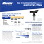 Magnum by Graco 17C243 Pistolet à Peinture airless A20 Plus, Usage Domestique (débit 0,9 l/Min, Pression Max. 207 Bars), Bleu