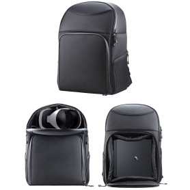 Navitech robuste transport noir sac à dos/sac à dos/cas compatible avec PS4 Pro et PSVR
