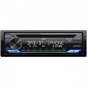 Autoradio JVC - KD-DB912BT - CD - USB - iPhone - Bluetooth - Tuner DAB+ - Eclair 209,99 €
