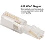 DragonTrading® Cordon téléphonique Démêlant Lot de 1 Rotatif à 360 Cordon téléphonique Démêlant Clair