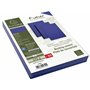 Exacompta - Réf. 2790C - Paquet de 100 plats en carte rigide recyclée grain cuir 270g/m2 pour couvertures Forever - format à cla