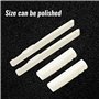 Ensemble de Sillets de Tête et Chevalet en os Véritable est Compatible pour Guitare Acoustique 72/43 mm, Pack de 2