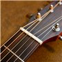 Ensemble de Sillets de Tête et Chevalet en os Véritable est Compatible pour Guitare Acoustique 72/43 mm, Pack de 2