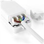 OAONAN Disjoncteurs Adaptateur Différentiel RCD Plug 16 Amp Pour Appareils Ménagers et Outils - Blanc