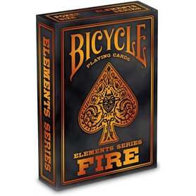 Bicycle 023174 – Elements Series : Fire Jeu de Cartes