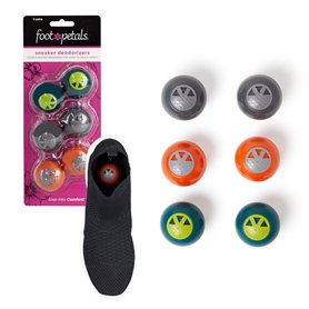 Foot Petals Désodorisant basket - Boules désodorisantes pour chaussures