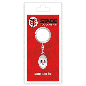 La Plume Dorée Ballon Rugby Porte-Clef Sous Blister Métal Multicolore 8