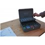 Wedo Standard Plus Coffret-caisse à monnaie avec monnayeur Gris