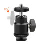 CAMVATE 1/4 Mini tête à rotule Flash Hot Shoe Support à vis for Trépied pour Appareil Photo