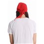 WIG ME UP - A72325-P1 Perruque longue noire perles et bandane dame homme carnaval halloween pirate flibustier rasta