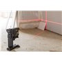 STANLEY Fmht1 – 77435 Support Magnétique Pour Niveaux Laser Gamme FATMAX - Plateforme Pivotante -Mécanisme De Serrage - Ceinture