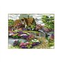 Proumhang DIY Kit Broderie Point De Croix de Bricolage 60cm x 45cm