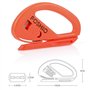 FOSHIO Snitty Couteau de sécurité vinyle graphique outil de coupe kit couteau de style Zippy pour le papier, film de vinyle de f