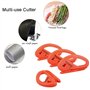 FOSHIO Snitty Couteau de sécurité vinyle graphique outil de coupe kit couteau de style Zippy pour le papier, film de vinyle de f