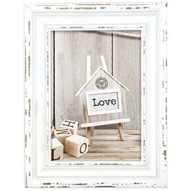 ZEP Rivoli Blanc 10x15 Cadre Photo Bois SY946W
