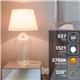 Xanlite Ampoule LED E27 Vintage A67 Retro - Vintage Angle D'Éclairage 320° - 10,6W - Filament 1521 Lm - Lumière Blanc Chaud - RF