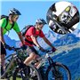 YCFAIIKG 2pcs Garde-Boue de Vélo, Garde-Boue pour vélo de Montagne, Garde-Boue Avant ou Arrière Compatible, pour Bloquer la Boue