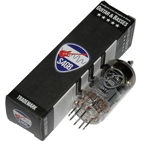 12AT7-S4GB Tube électronique haut de gamme sélectionné pour guitare et basse Double triode Nombre de pôles : 9 Culot : Noval Con