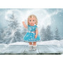 Heless 1720 - Robe de poupée Princesse de Glace Taille 28-35 cm