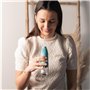 Jet dentaire Hydro-Go – Nettoyeur interdentaire sans fil avec gratte-langue intégré, portable, étanche, 1 mois d’autonomie