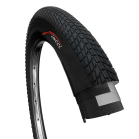 Fincci Pneu 20x1.75 Pouces 47-406 pour VTT BMX ou Enfant Velo Bicyclette Pneus 20 x 1.75