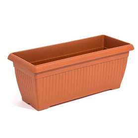 Terra boite a fleurs en plastique