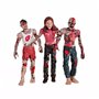 BOHS Figurines Zombie Poupées d'action Jouets - Articulé Articulé Modèle de Miniature - 4 Pouces - Lot de 6