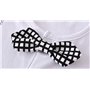 Ding-dong Baby Boy Summer Cotton Gentleman Bowtie Romper(Navy, 18-24M)