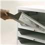 Allit 455805 Rack de stockage pour mallettes, Gris