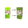Trancheuse de Fruits Multifonctions - Watermelon Slicer - Ananas Eplucheur - Coupe Avocat 3 en 1 Éplucheur Skinner - Orange-Eplu