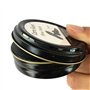 care guys Chaussure Polish Cire Noire Cire pour chaussures en cuir – 2.7oz Nettoye, nourrit et raffine