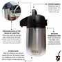 Desktop Flask with Precision Dose Distributeur Gaucho Bruno Ideal for Yerba Mate