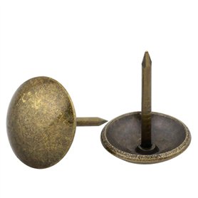 Yasorn Clous Tapissier Laiton Cuivre Meubles Décoratifs 14mm DIY Clous 100pcs